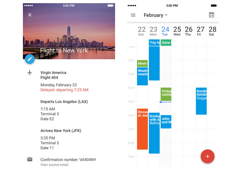 Google Calendar for iOS scr2