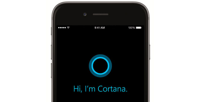 Cortana for iOS scr1