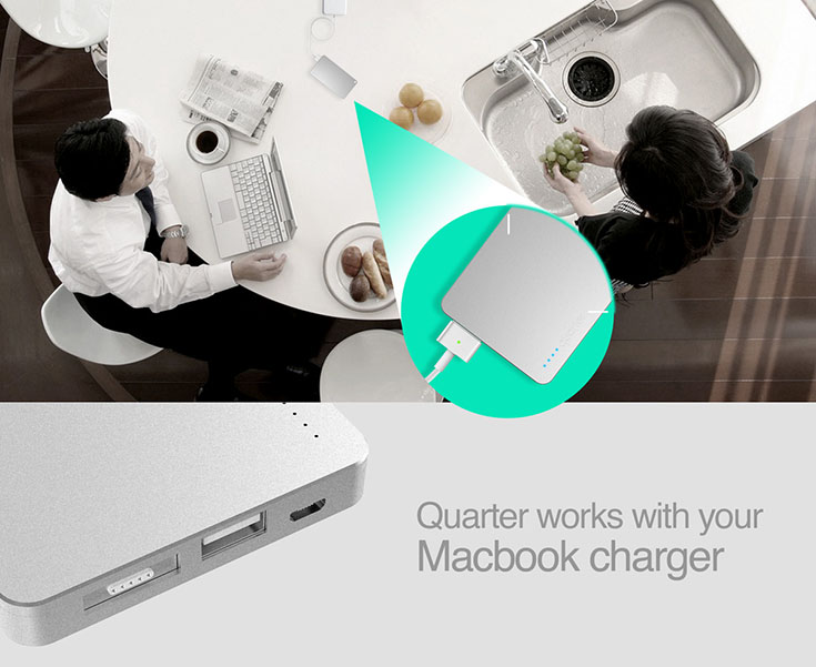 Quarter Super Charge Powerbank 1