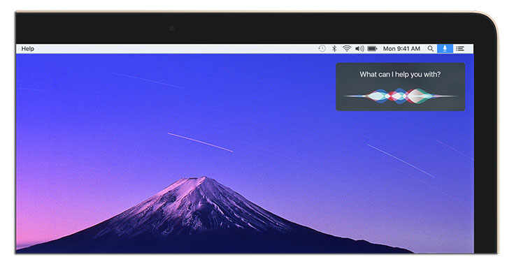Mac OS 10 12 Siri